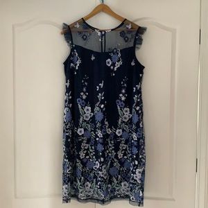 Lane Bryant Embroiled Mesh Dress